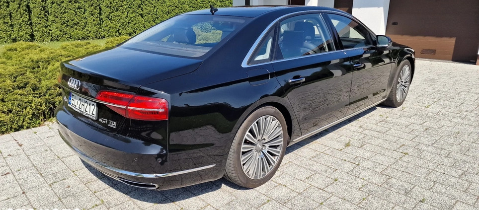 Audi A8 cena 202950 przebieg: 117000, rok produkcji 2016 z Łódź małe 742